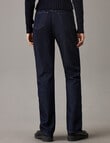 Calvin Klein High Rise Straight Jean, Rinse Blue product photo View 02 S