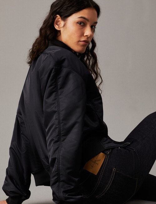 Calvin Klein Mid Rise Skinny Jean, Rinse Blue product photo View 04 L