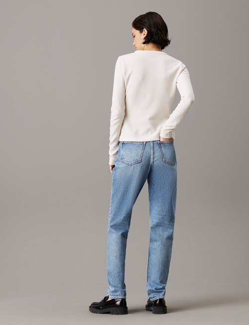 Calvin Klein Mom Jean, Light Blue product photo View 02 L
