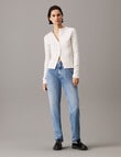 Calvin Klein Mom Jean, Light Blue product photo View 03 S