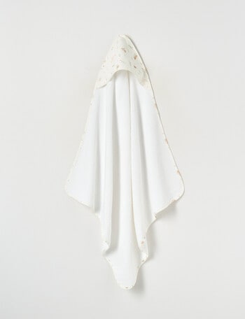 Little Bundle Hooded Towel, Meadow product photo