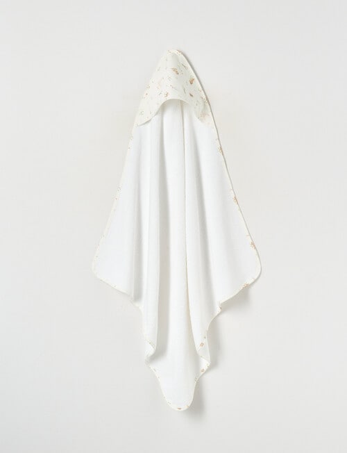 Little Bundle Hooded Towel, Meadow product photo