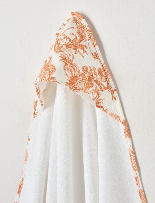 Little Bundle Hooded Towel, Safari product photo View 02 L
