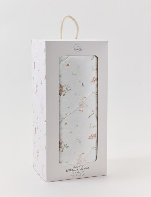 Little Bundle Round Playmat, Meadow product photo View 03 L