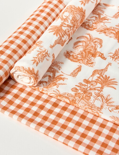 Little Bundle Jersey Wrap, 2-Pack, Safari product photo View 02 L