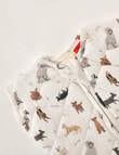 Little Bundle Swaddle 1T, Puppies, 0-3m product photo View 03 S