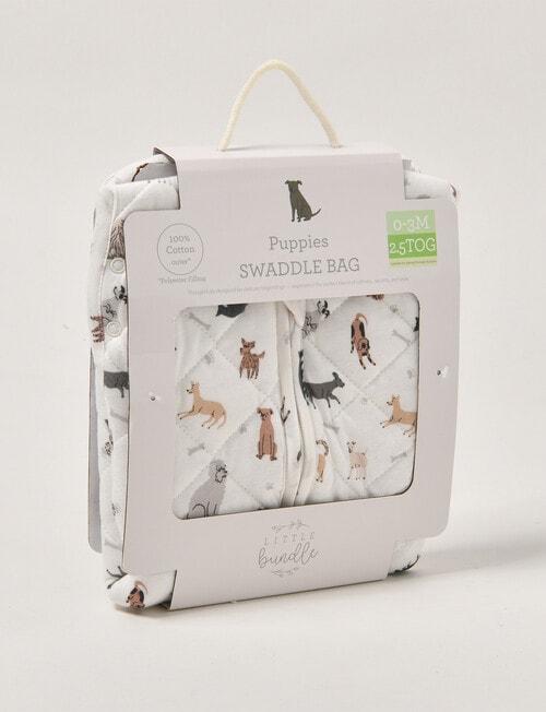 Little Bundle Swaddle 2.5T, Puppies, 0-3m product photo View 02 L