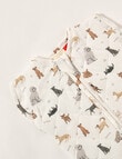 Little Bundle Swaddle 1T, Puppies, 3-6m product photo View 03 S