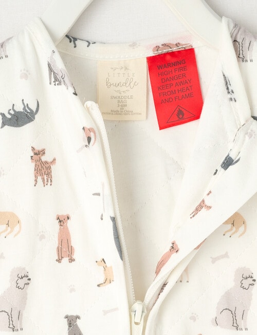 Little Bundle Swaddle 1T, Puppies, 3-6m product photo View 05 L