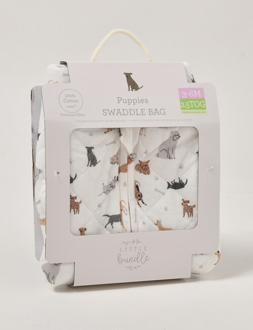 Little Bundle Swaddle 2.5T, Puppies, 3-6m product photo View 02 L