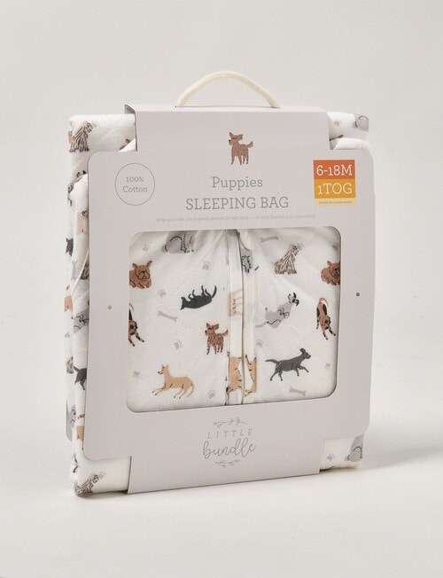 Little Bundle Sleepbag 1T, Puppies, 6-18m product photo View 02 L