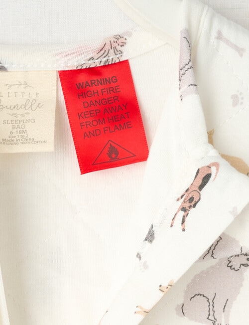 Little Bundle Sleepbag 1T, Puppies, 6-18m product photo View 05 L