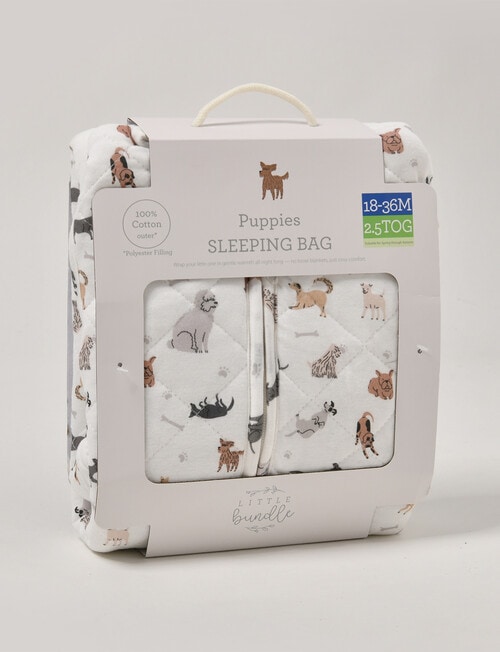 Little Bundle Sleepbag 2.5T, Puppies, 18-36m product photo View 02 L