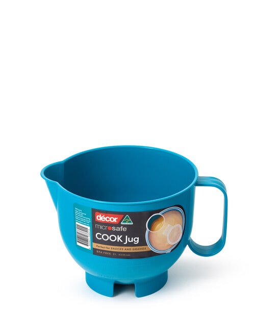 D&Eacute;COR Microsafe Jug, 2L, Teal product photo View 02 L