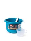 D&Eacute;COR Microsafe Rice Cooker, 2.75L, Teal product photo View 03 S