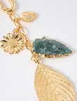 Whistle Accessories Stone Bag Charm, Gold Tone product photo View 03 S