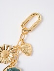 Whistle Accessories Stone Bag Charm, Gold Tone product photo View 04 S