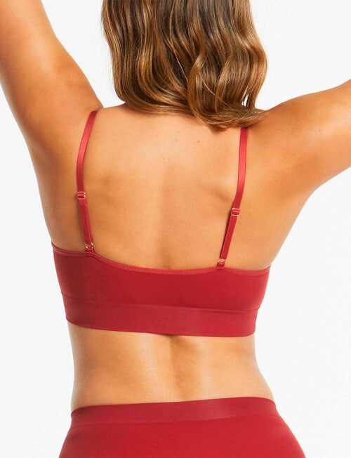 Ambra Bondi Bare Longline Bra, Scarlet, 8-16 product photo View 03 L
