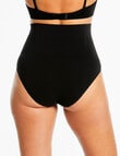 Ambra Soft Fusion Hi Waisted Brief, Black, 8-18 product photo View 03 S