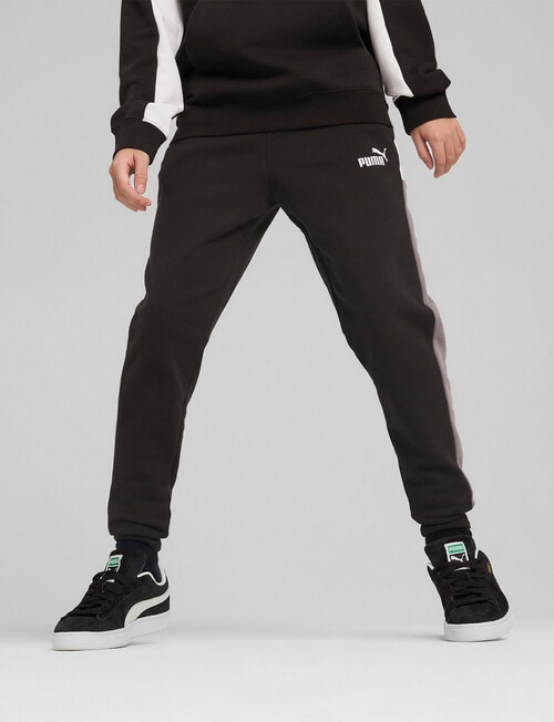 Puma Essentials Block Trackpant, Black product photo View 03 L