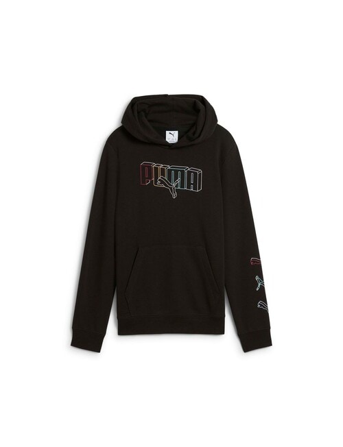 Puma Essentials Logo Lab Hoodie, Black product photo