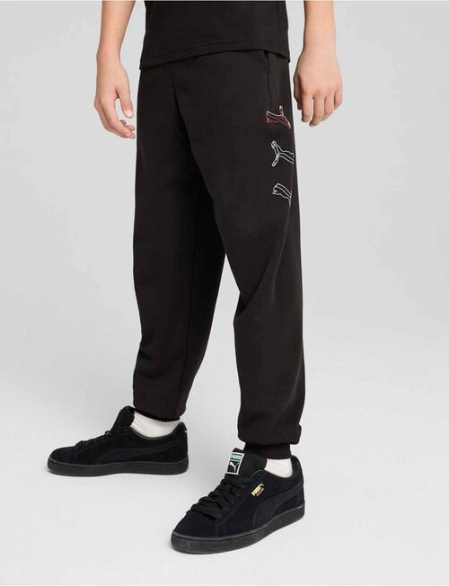 Puma Essentials Logo Lab Trackpant, Black product photo
