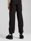 Puma Essentials Logo Lab Trackpant, Black product photo View 02 S