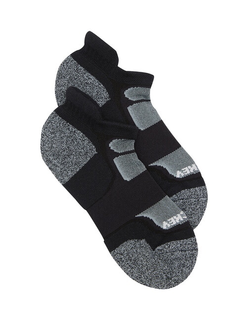 Jockey Woman Cool Active Low Cut Sock, 2-Pack, Black, 3-11 product photo View 02 L