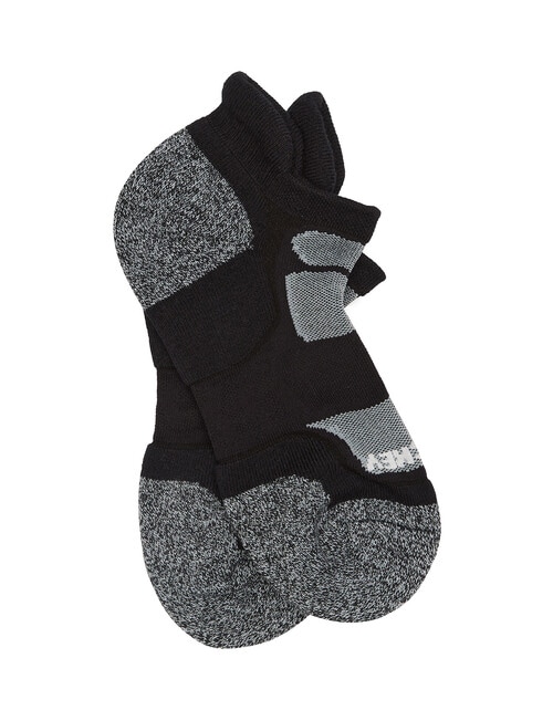 Jockey Woman Cool Active Low Cut Sock, 2-Pack, Black, 3-11 product photo View 03 L