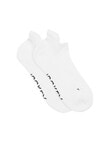 Jockey Woman Low Cut Sport Heel Tab Sock, 2-Pack, White, 3-8 product photo View 02 S