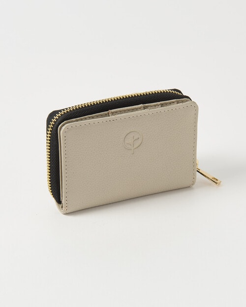 Carte Double Sided Small Wallet, Oat product photo