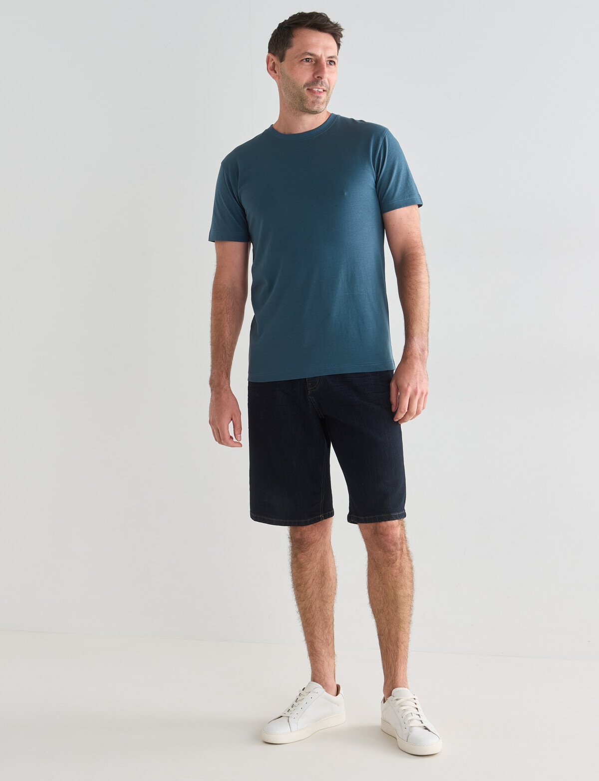 Chisel Ultimate Crew Tee, Peacock - T-shirts, Singlets & Polos