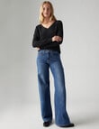 Levis 318 Shaping Wide Leg Jean, Clever Girl product photo View 03 S