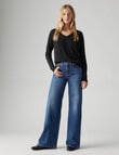 Levis 318 Shaping Wide Leg Jean, Clever Girl product photo