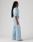 Levis 318 Shaping Wide Leg Jean, Glass of Water product photo View 02 S