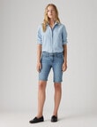 Levis Shaping Bermuda Short, Camp Denim product photo