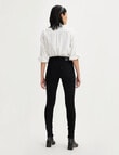 Levis 720 Hi Rise Super Skinny Jean, Black Squared product photo View 02 S