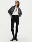 Levis 720 Hi Rise Super Skinny Jean, Black Squared product photo View 04 S