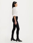 Levis 720 Hi Rise Super Skinny Jean, Black Squared product photo View 03 S