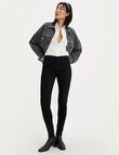 Levis 720 Hi Rise Super Skinny Jean, Black Squared product photo View 04 S