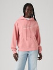 Levis Graphic Heritage Script Hoodie, Blush product photo View 04 S