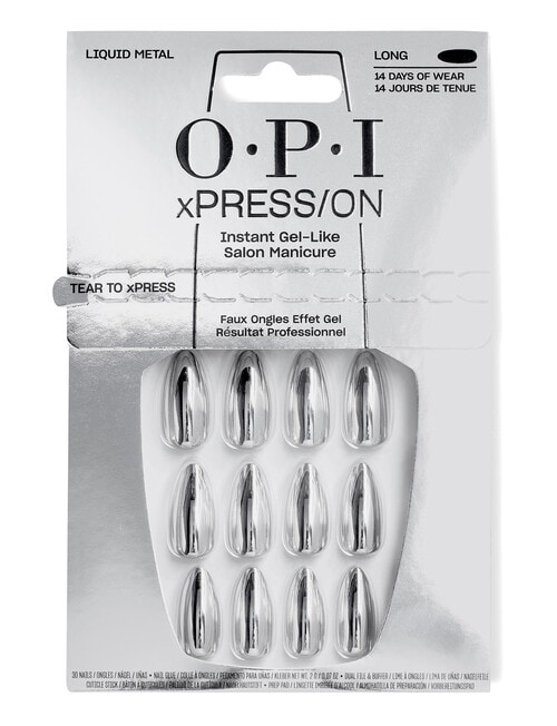 OPI xPressOn, Liquid Metal product photo