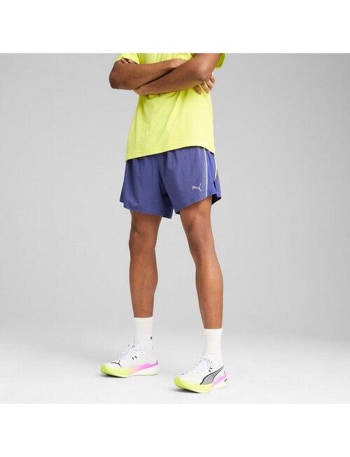 Puma Run Velocity 5" Short, Blue Crystal product photo View 03 L
