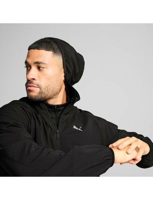 Puma Tech Full Zip Thru Jacket, Black product photo View 04 L