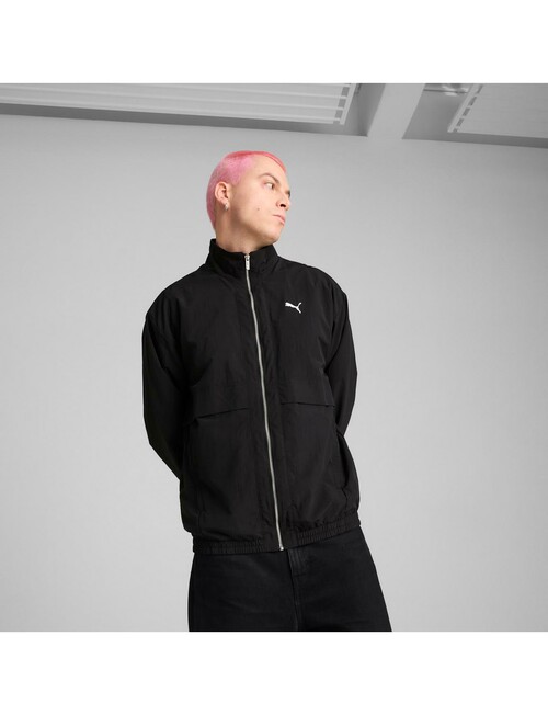 Puma Windbreaker Jacket, PUMA Black product photo View 03 L