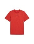 Puma Essentials Heather Cat Tee, Red product photo