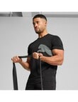 Puma Big Logo Tee, Black product photo View 02 S