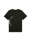 Puma Big Logo Tee, Black product photo View 06 S