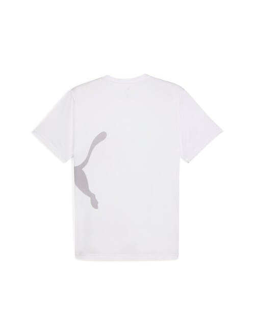 Puma Big Logo Tee, White product photo View 02 L