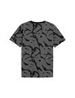 Puma Essential Logo Lab Tee, PUMA Black product photo View 02 S